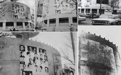 Thirteen Most Wanted Men, 1964. New York State Pavillion. Feria Mundial. Andy Warhol.